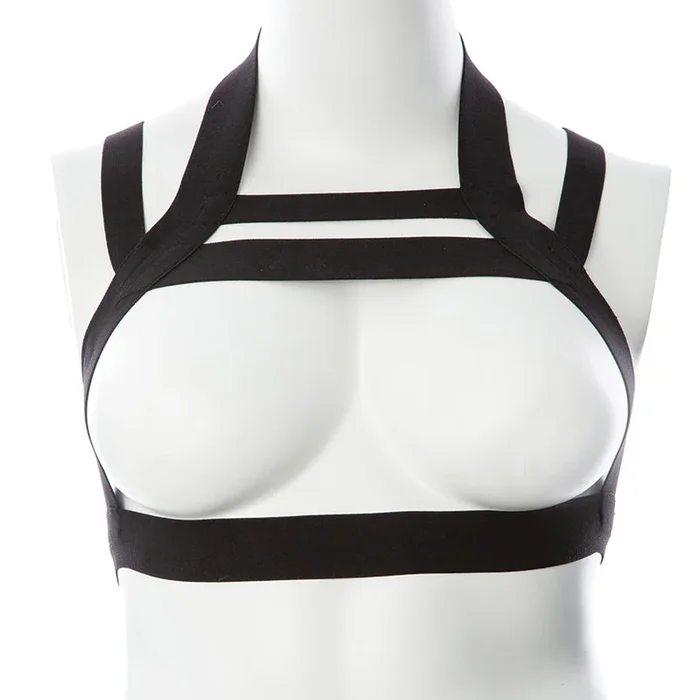 Gender Fluid Majesty Harness – XL-XXXL Black