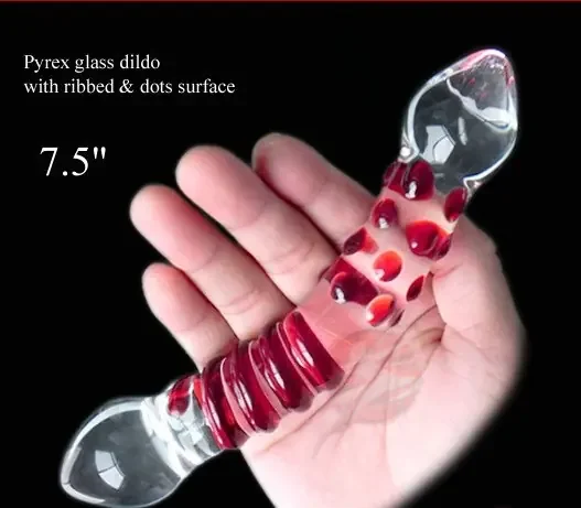 Glasdildo ‘Red‘