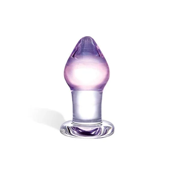 Glasplug Bulb 8 x 4 cm