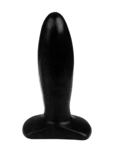 Glatter Plug – schwarz