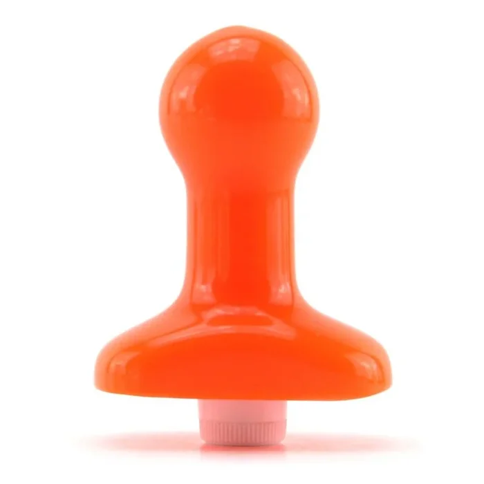 Glo Vibrating Pop Plug in Orange