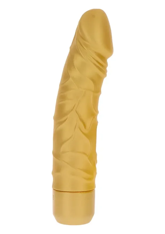 Goldener Vibrationsdildo