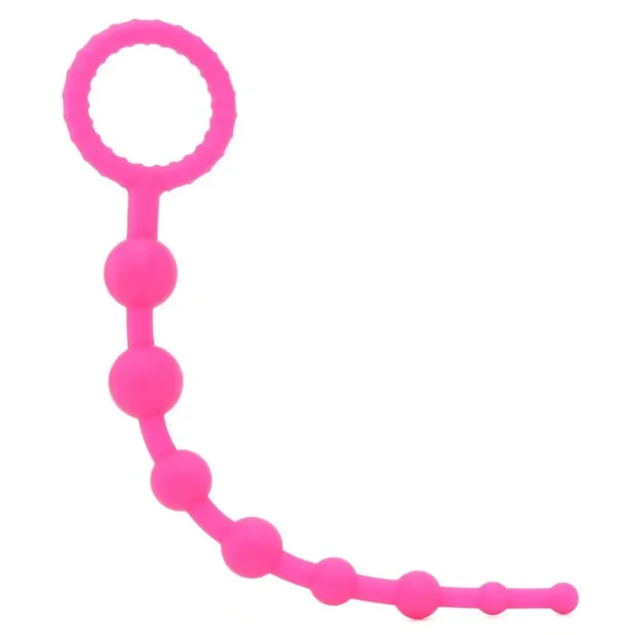 Graduated Beads in Pink