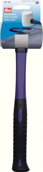 Gummierter Hammer