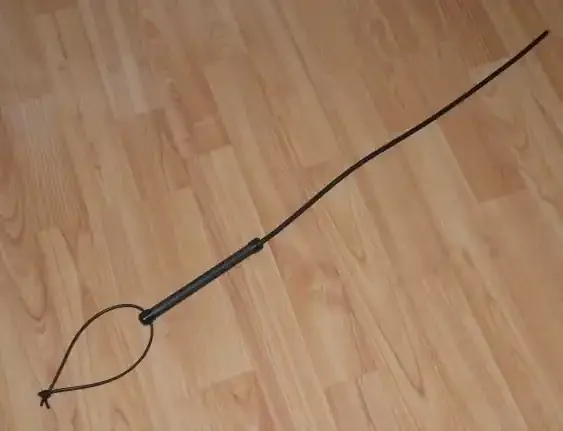 Gummipeitsche mit Gummialugriff – 65cm