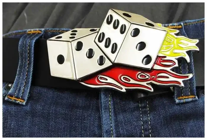 Gürtelschnalle – Dice