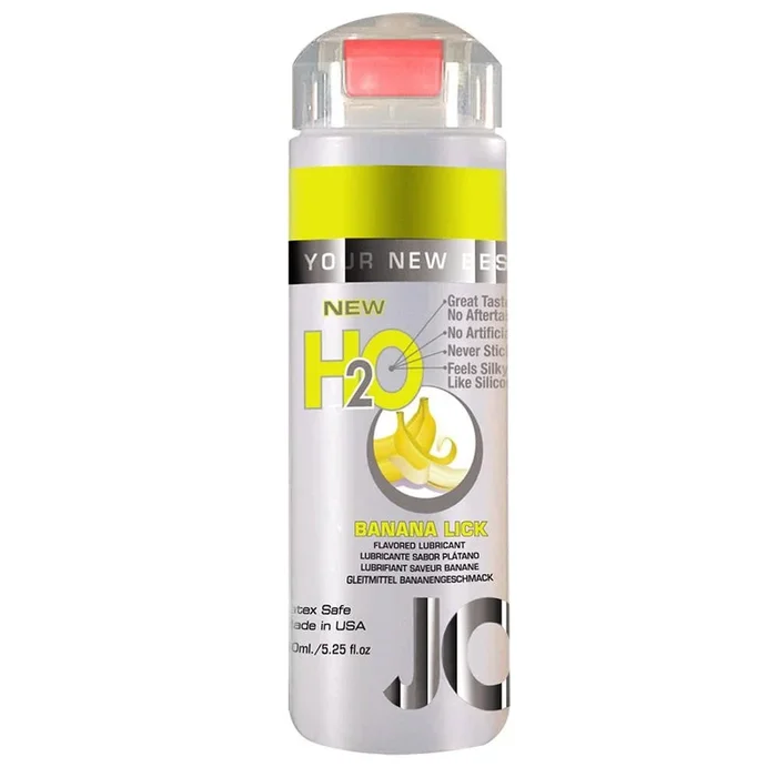 H2O Banana Lick Flavored Lubricant in 5.25oz/150ml