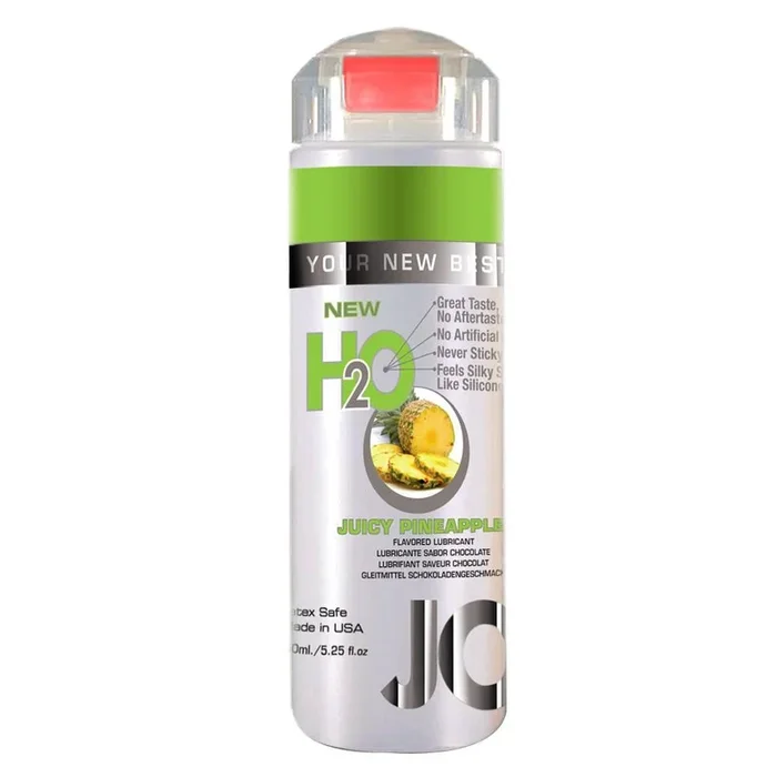 H2O Juicy Pineapple Flavored Lubricant in 5.25oz/150ml