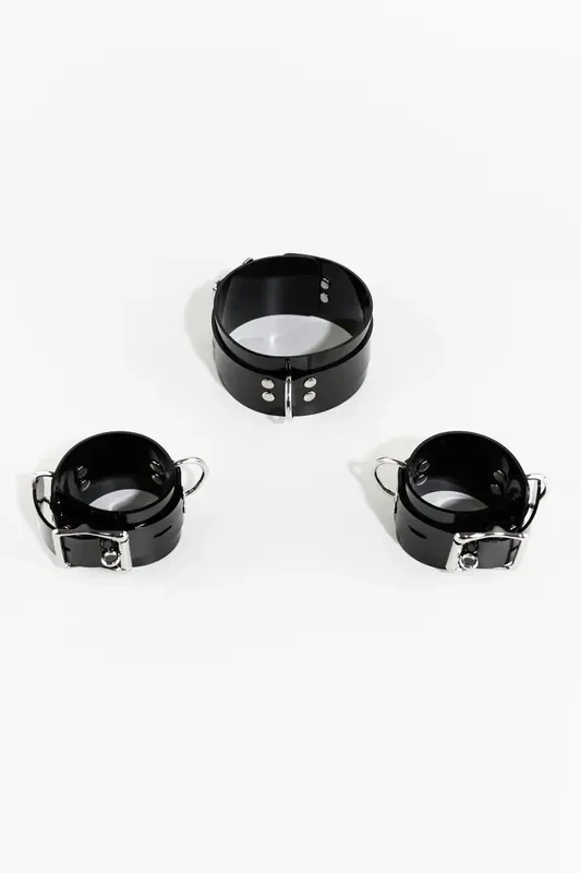 Hals- und Handgelenksmanschetten Set