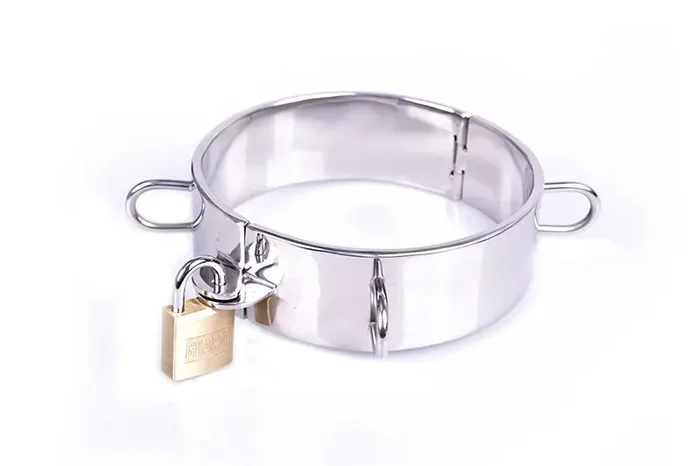 Halsband mit vier D-Ringen