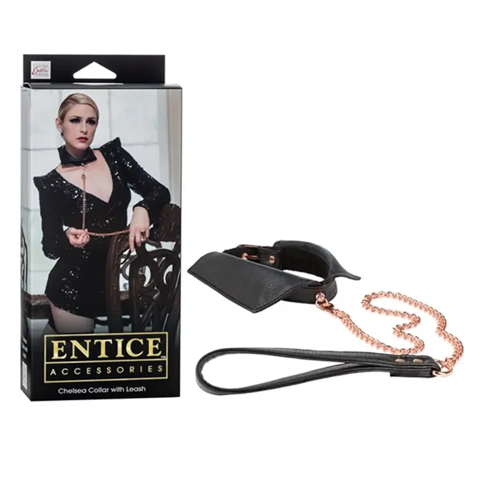 Handgefertigtes Halsband mit Leine