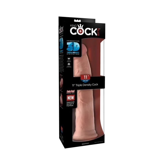 Hautfarbener Naturdildo mit Saugfuß – 26,7 cm Einführlänge