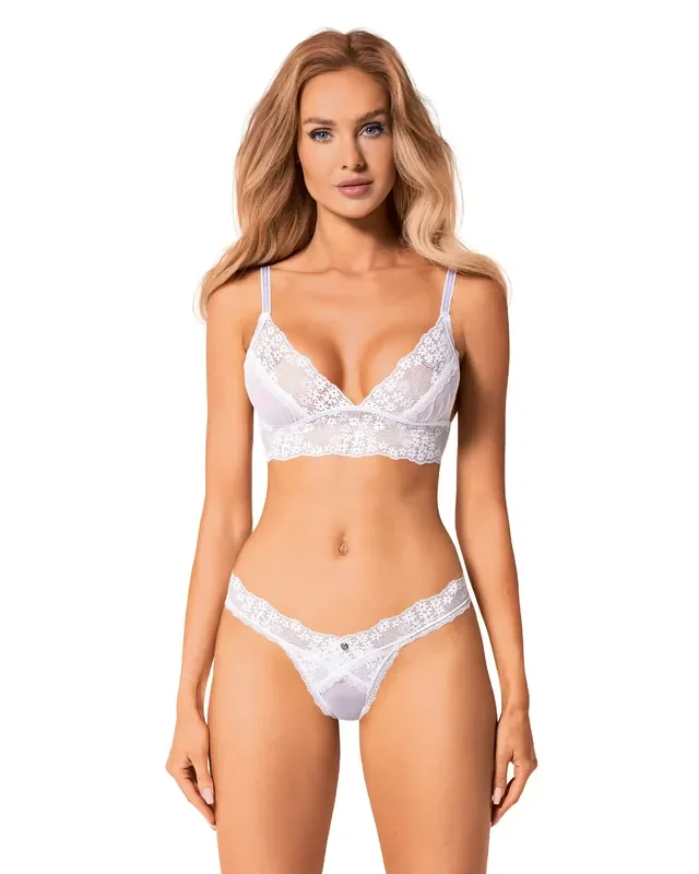 Heavenlly – Set BH & String – Weiß