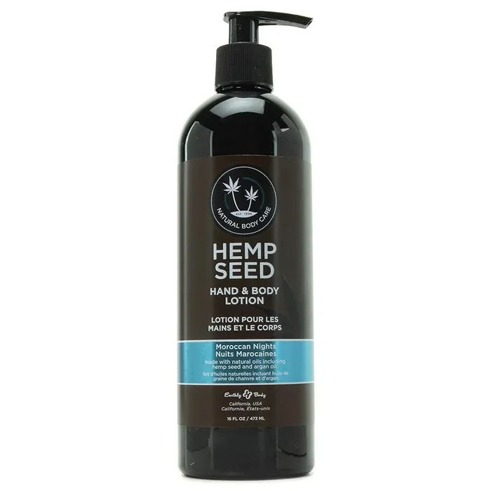 Hemp Seed Body Lotion 16oz/473mL in Moroccan Nights