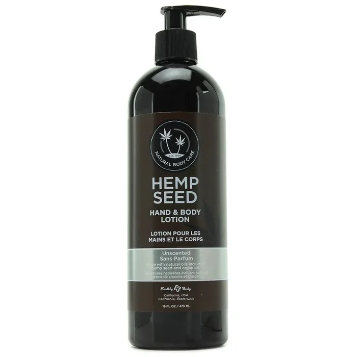 Hemp Seed Hand & Body Lotion 16oz/473mL in Unscented