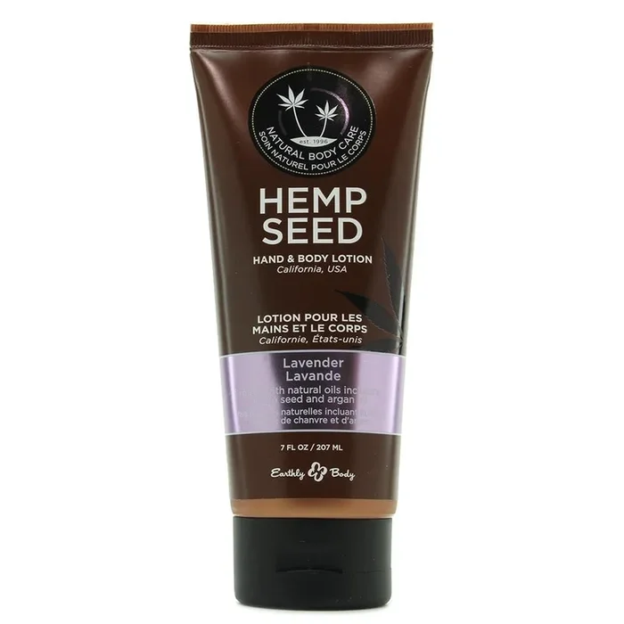 Hemp Seed Hand & Body Lotion 7oz/207mL in Lavender