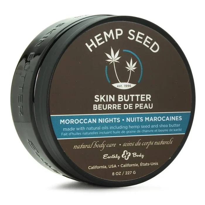 Hemp Seed Skin Butter 8oz/227g in Moroccan Nights