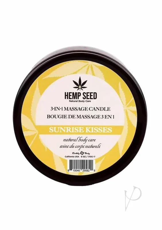 Hempseed 3 in 1 Candle Sunrise Kisses