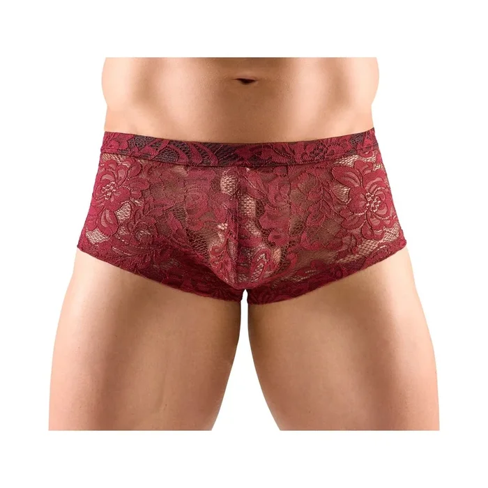 Herren „Svenjoyment“ Rote Spitzen-Eleganzhose Pants – Größe – M