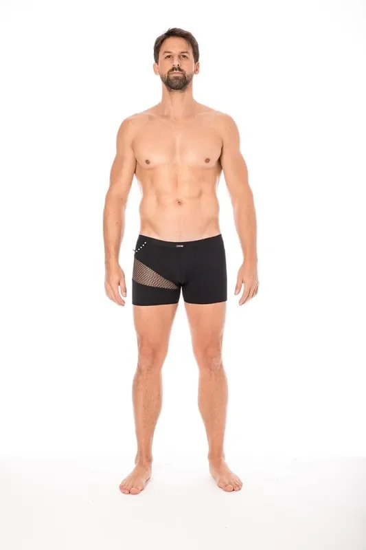 Herren Boxer Short schwarz