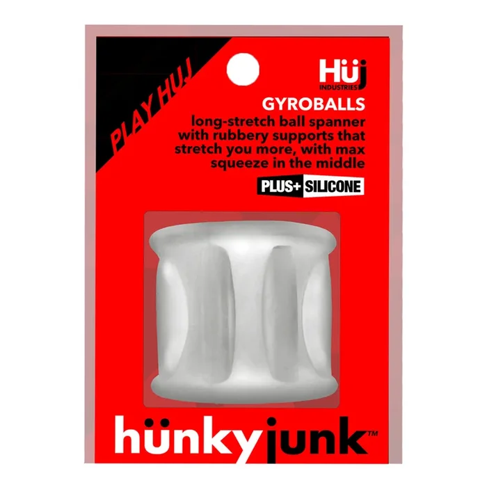 Hunky Junk Gyroball Ballstretcher – Clear Ice