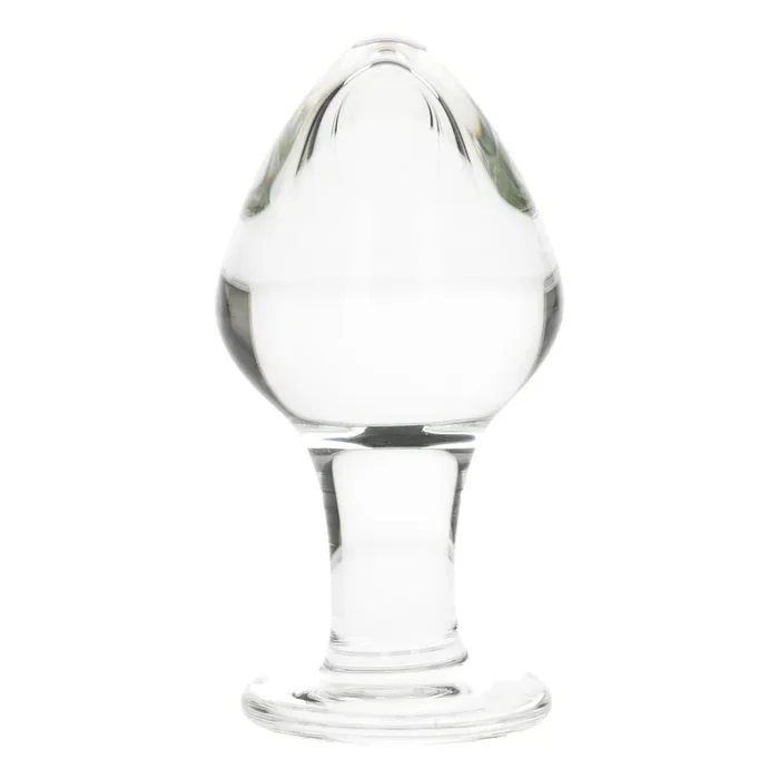 Icicles No. 25 – Analplug aus transparentem Glas