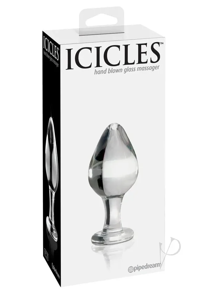 Icicles No. 25 Hand Blown Glass – Clear