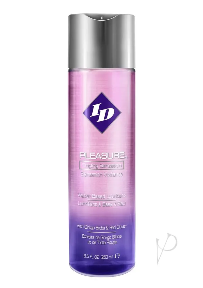 ID Pleasure Waterbased Tingling Lubricant – 8.5 oz Flip Cap Bottle
