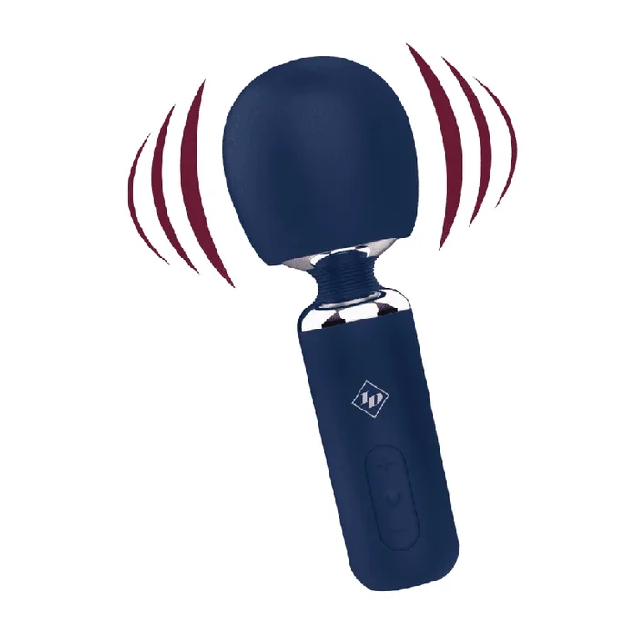 ID Wellness Essentials – Give Into Me Pleasure Wand – Blue