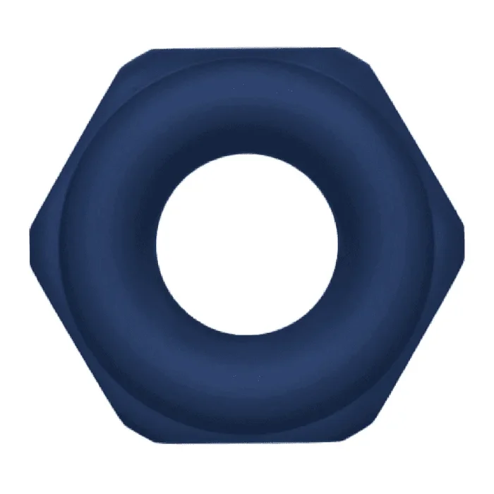 ID Wellness Essentials – Screw you Cock Ring – Blue