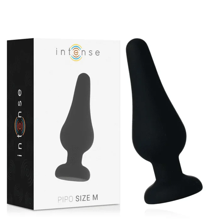 Intensiger Analplug Pipo – Silikon Schwarz 11 CM