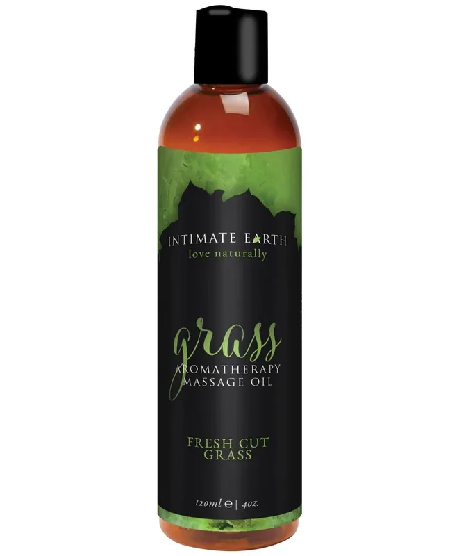 Intimate Earth Massage Oil – 120 ml Grass