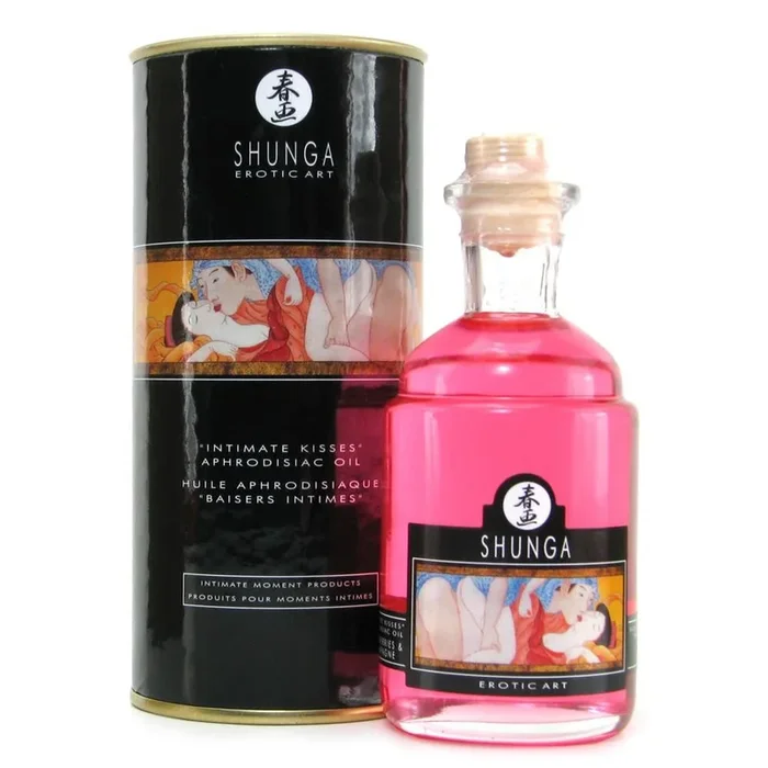 Intimate Kisses Oil 3.5oz/100ml in Strawberries & Champagne