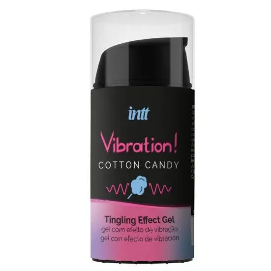Intt – Unisex Vibrierendes Effektgel Cotton Candy 15 ML