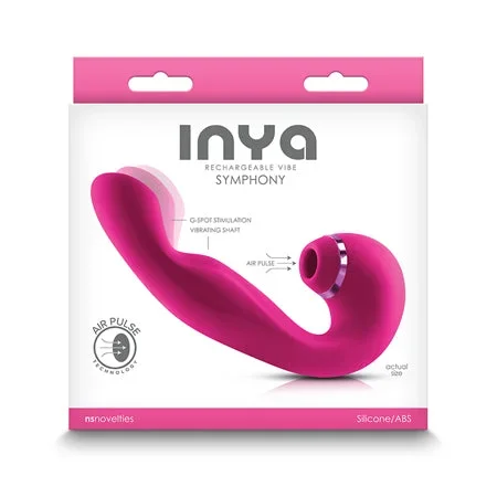 INYA Symphony G Spot Vibe w/Suction – Pink