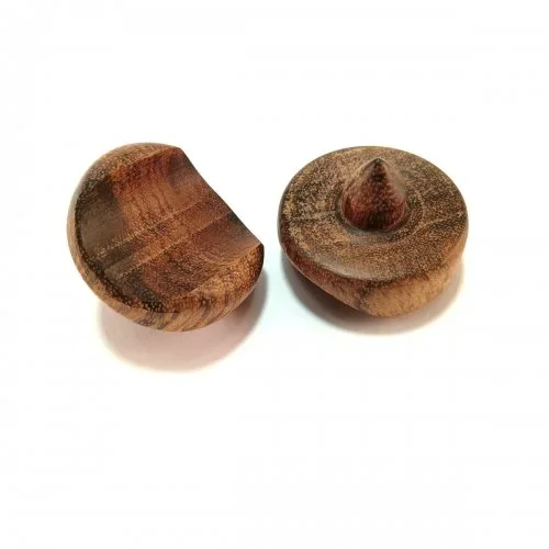 »Ishidaki« Bondage Pressure Nubs mit Spikes aus Holz