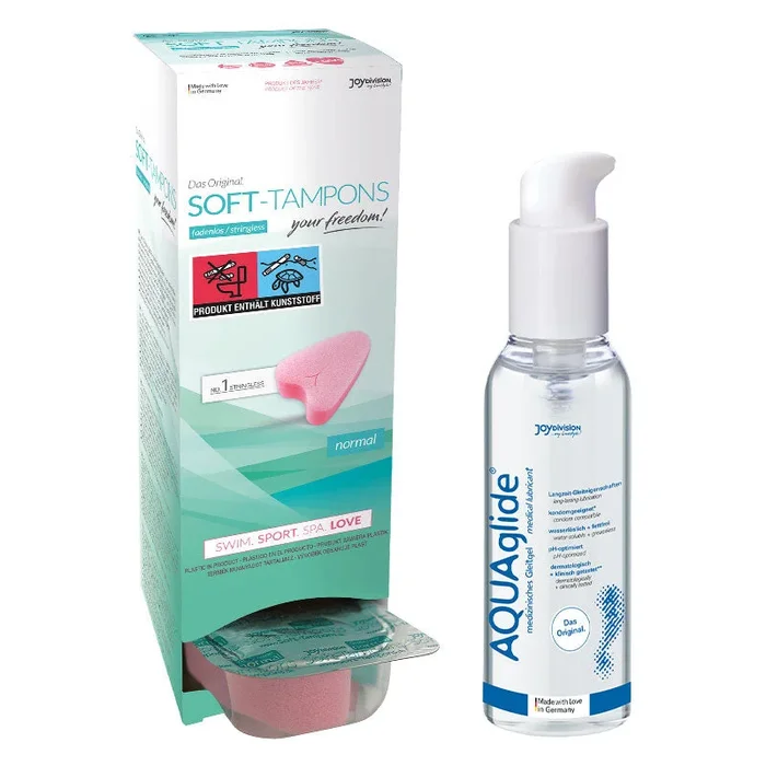 JOYDIVISION Soft Tampons & Gleitgel Set