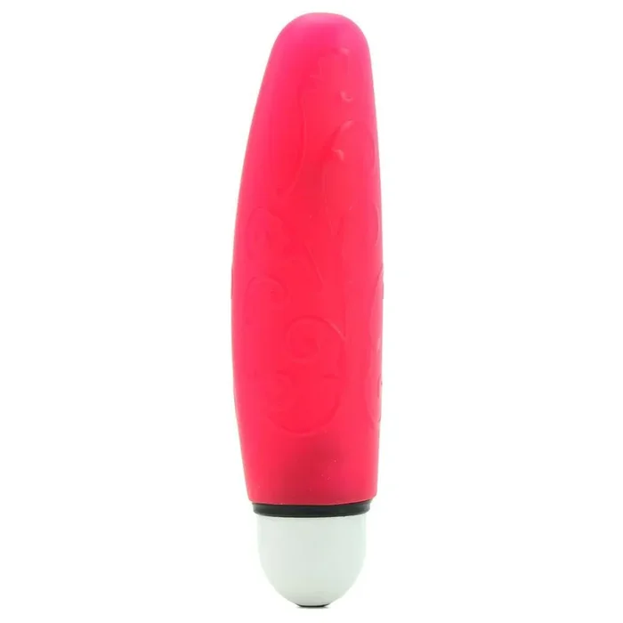 Joystick Comfort Velvet Silicone Mini Vibe in Pink