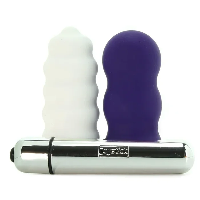 Joystick Papillon Micro Vibe Set in Violet & White