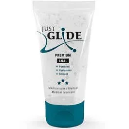 Just Glide – Premium Anal – hybrides Gleitgel – 50ml | AKTION
