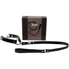 K;nk Guide Me Halsband mit Leine black | AKTION