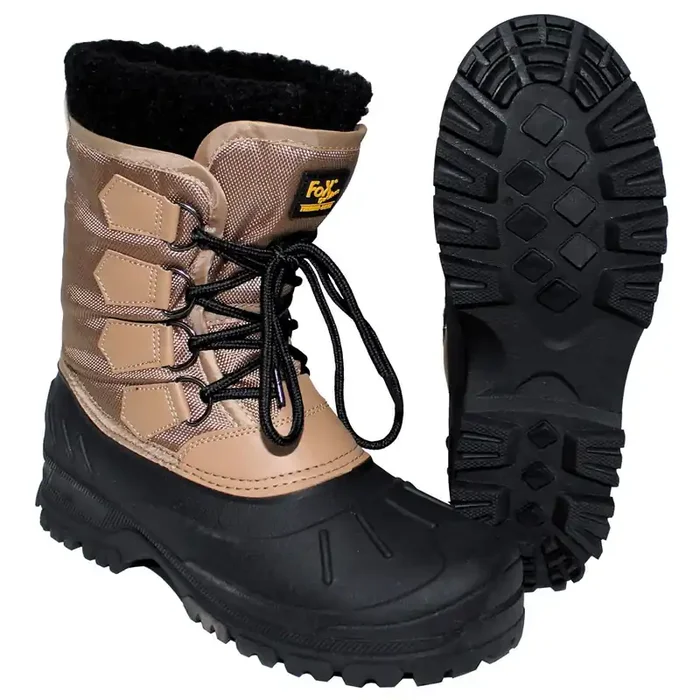 Kälteschutzstiefel geschnürt
