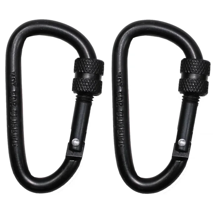 Karabiner Schraubverschluss D 6 mm x 6 cm