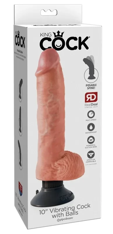 KC 10 Vibrating Cock with Ball