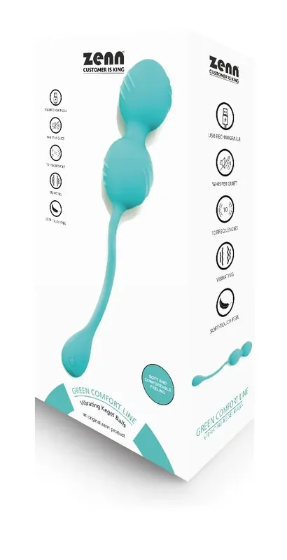 Kegelbälle mit Vibration – türkis