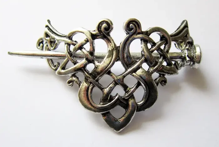 Keltischer Knoten Haarspange