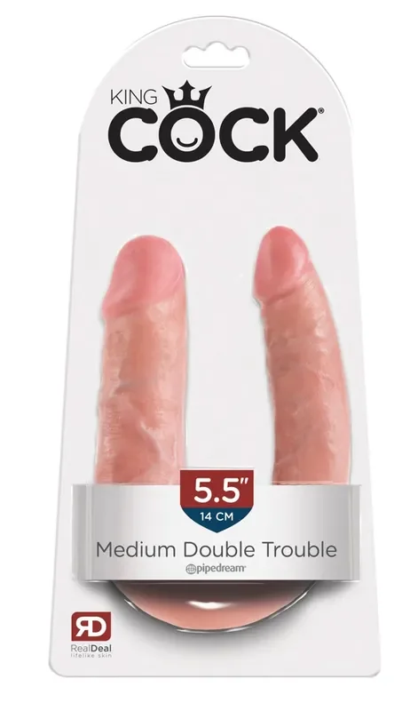 King Cock Large Double Trouble