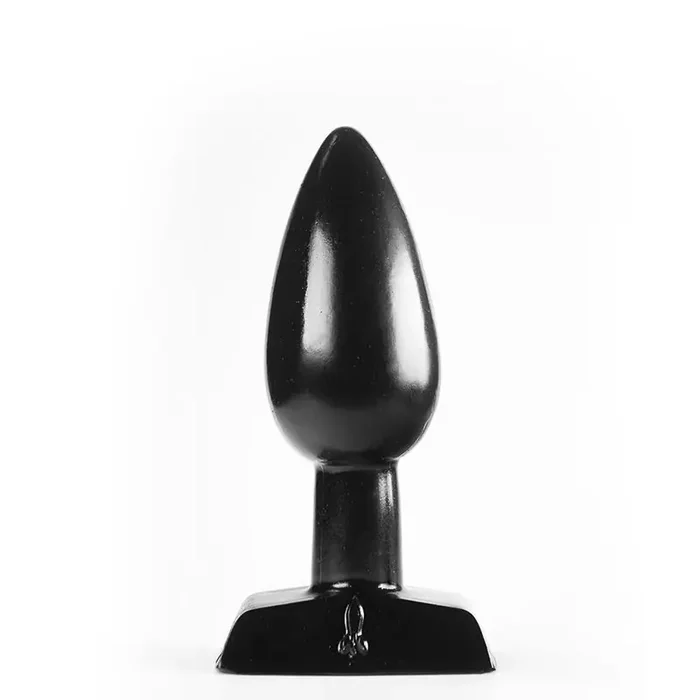 Klassischer Buttplug – schwarz