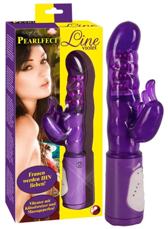 Klassischer Tarzan Vibrator in Violett