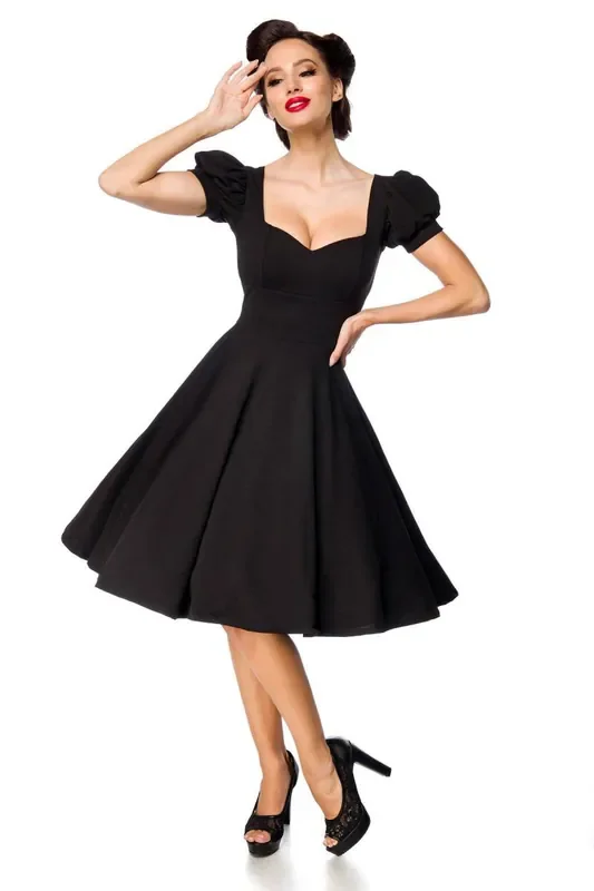 Kleid mit Puffärmeln